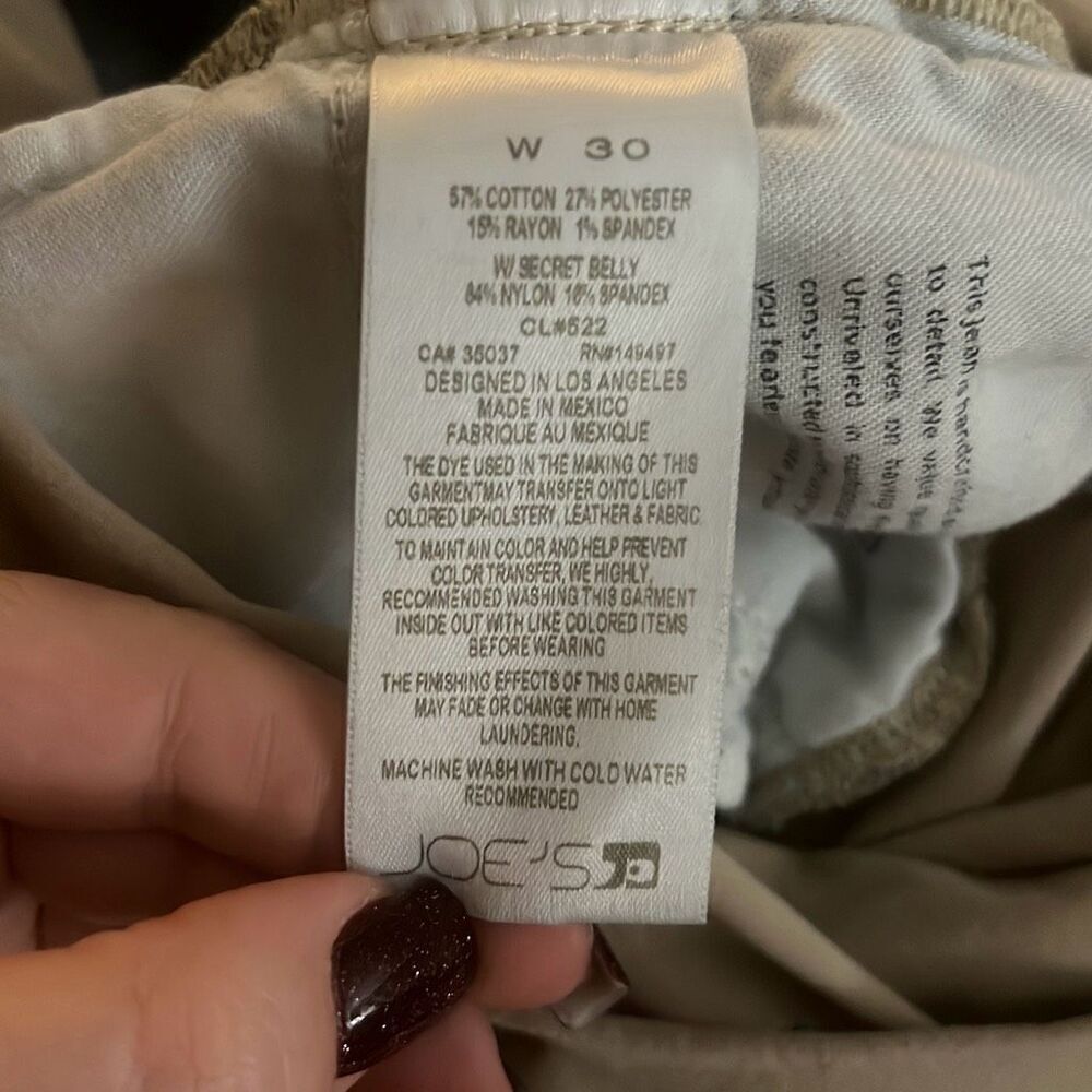 ✨HP✨Joe's Maternity Icon Crop Skinny Sz 30 Jeans✨ - Picture 11 of 11